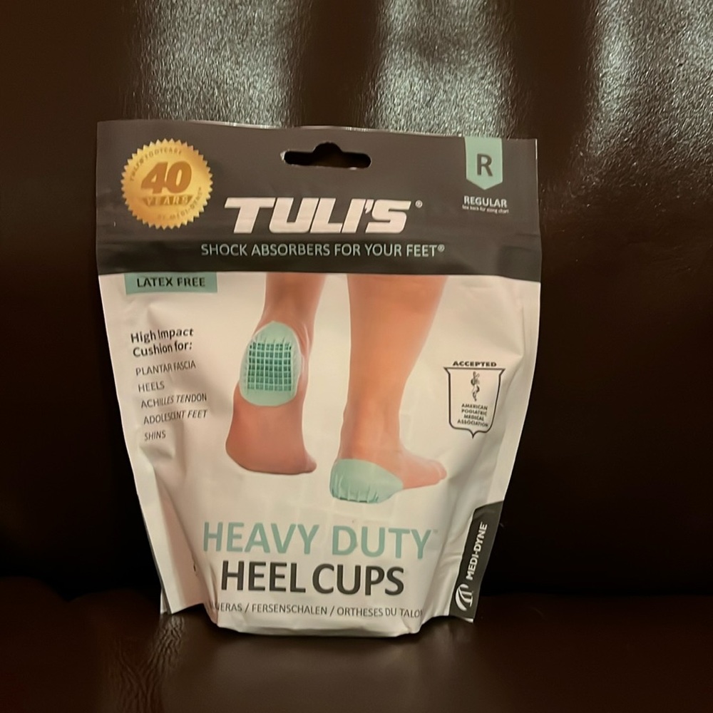 Tulsi’s Heavy Duty Heel Cups - Regular